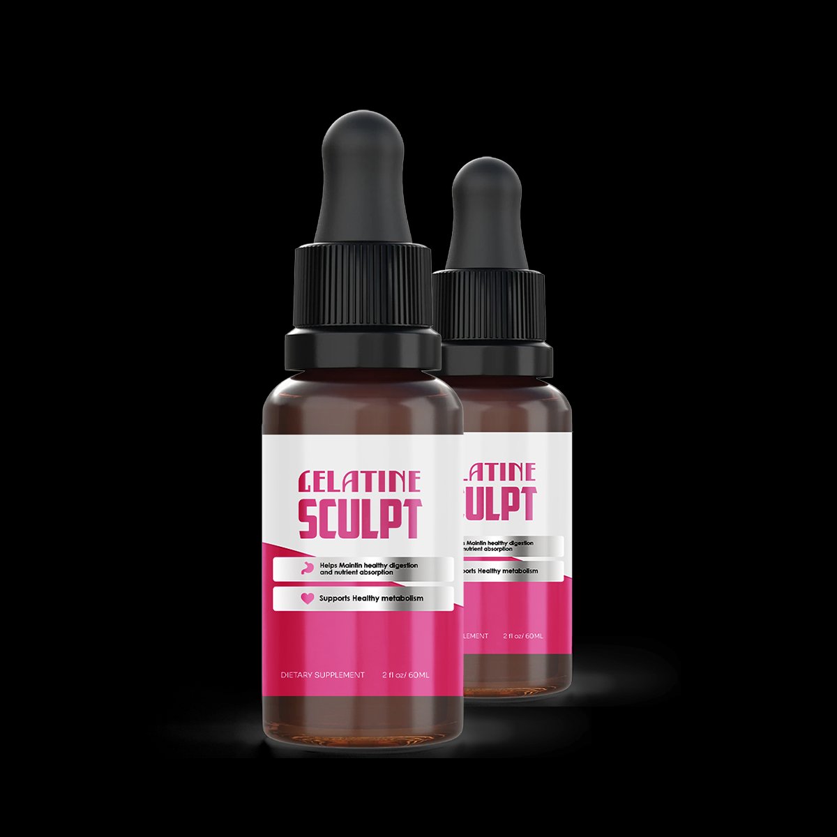 Gelatine Sculpt gelatin supplement liquid dropper 60ml